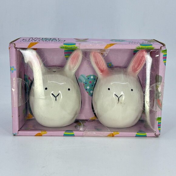 Home Essentials Other - Animal Kingdom Dimpled Bunny Salt & Pepper Shakers CUTE BUNNIES